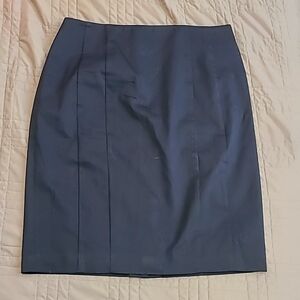 Ann Taylor Navy pencil skirt